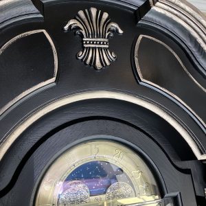 heirloom grandfather clock molding detail